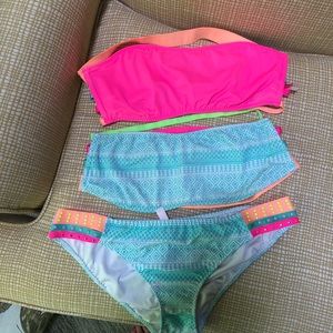 Victoria’s Secret bottom and two matching tops